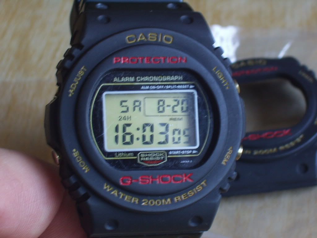 Bezel options for a 1987 G Shock DW5700 C. Please help